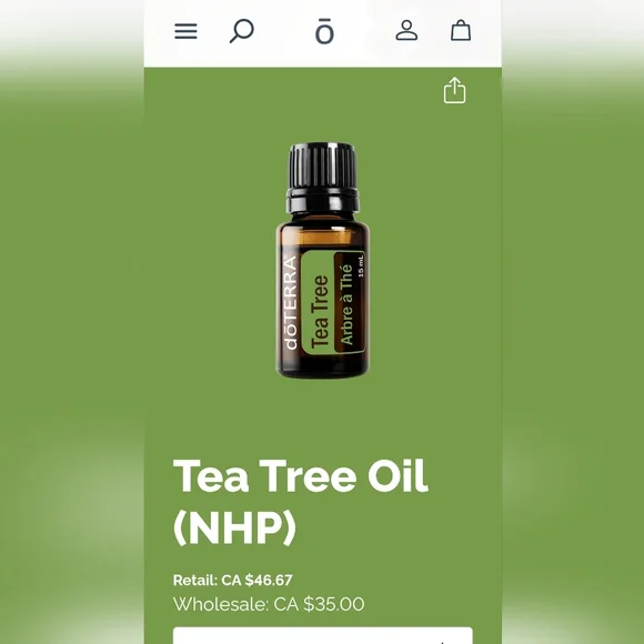 Tea Tree Essential Oil - Picture 2 of 3